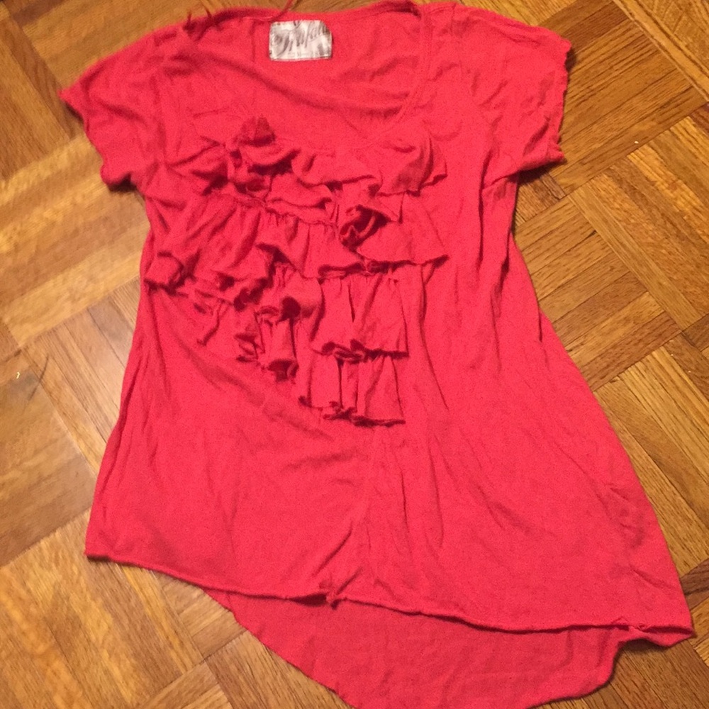 Zara red shirt